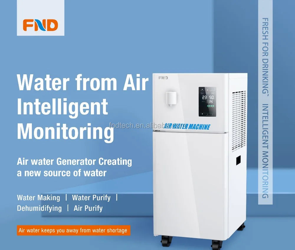 Best Atmospheric Water Generator 50L/day Drinking Water From The Air Humidity Cool Water Machine