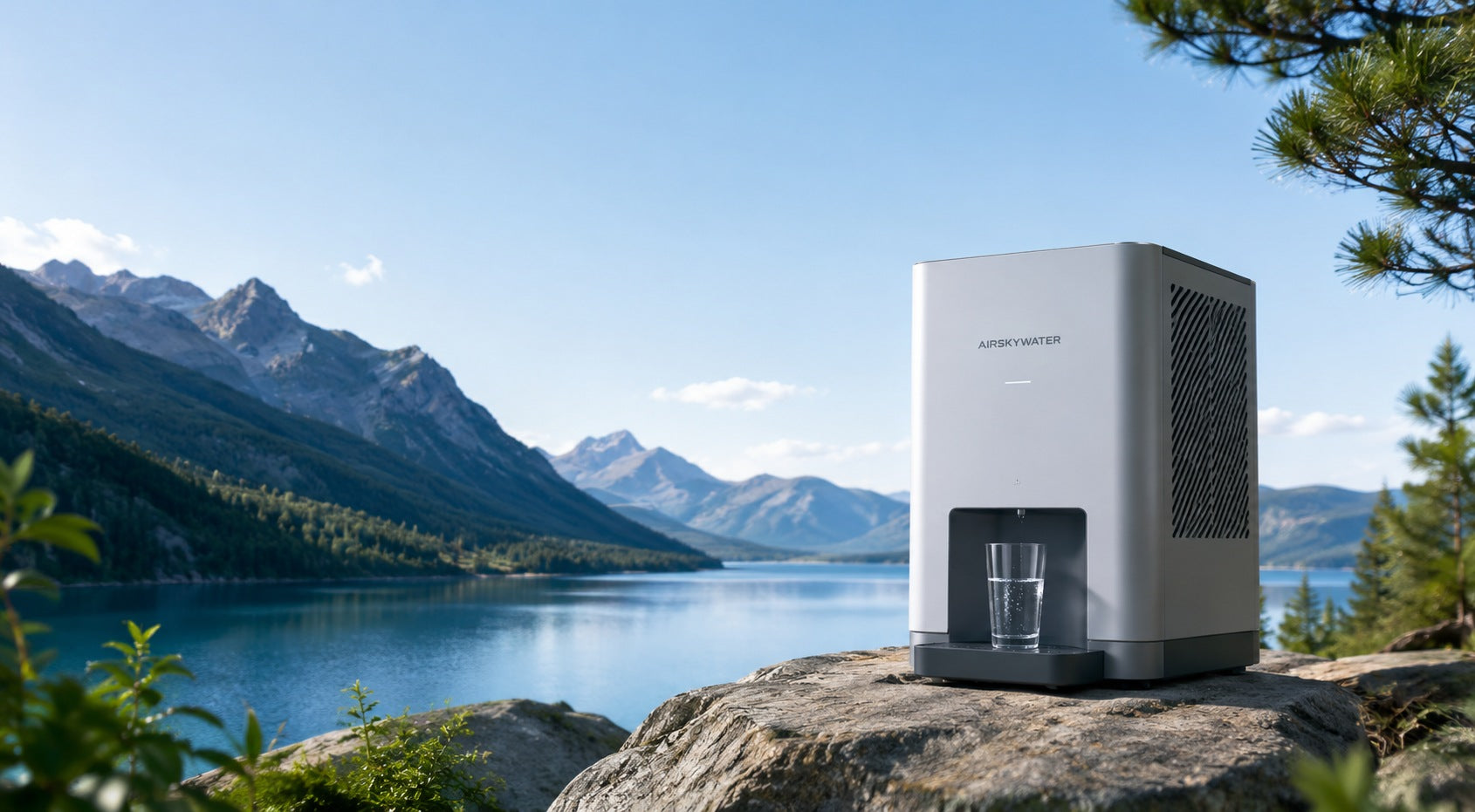 AirSky Countertop Water Filter for clean