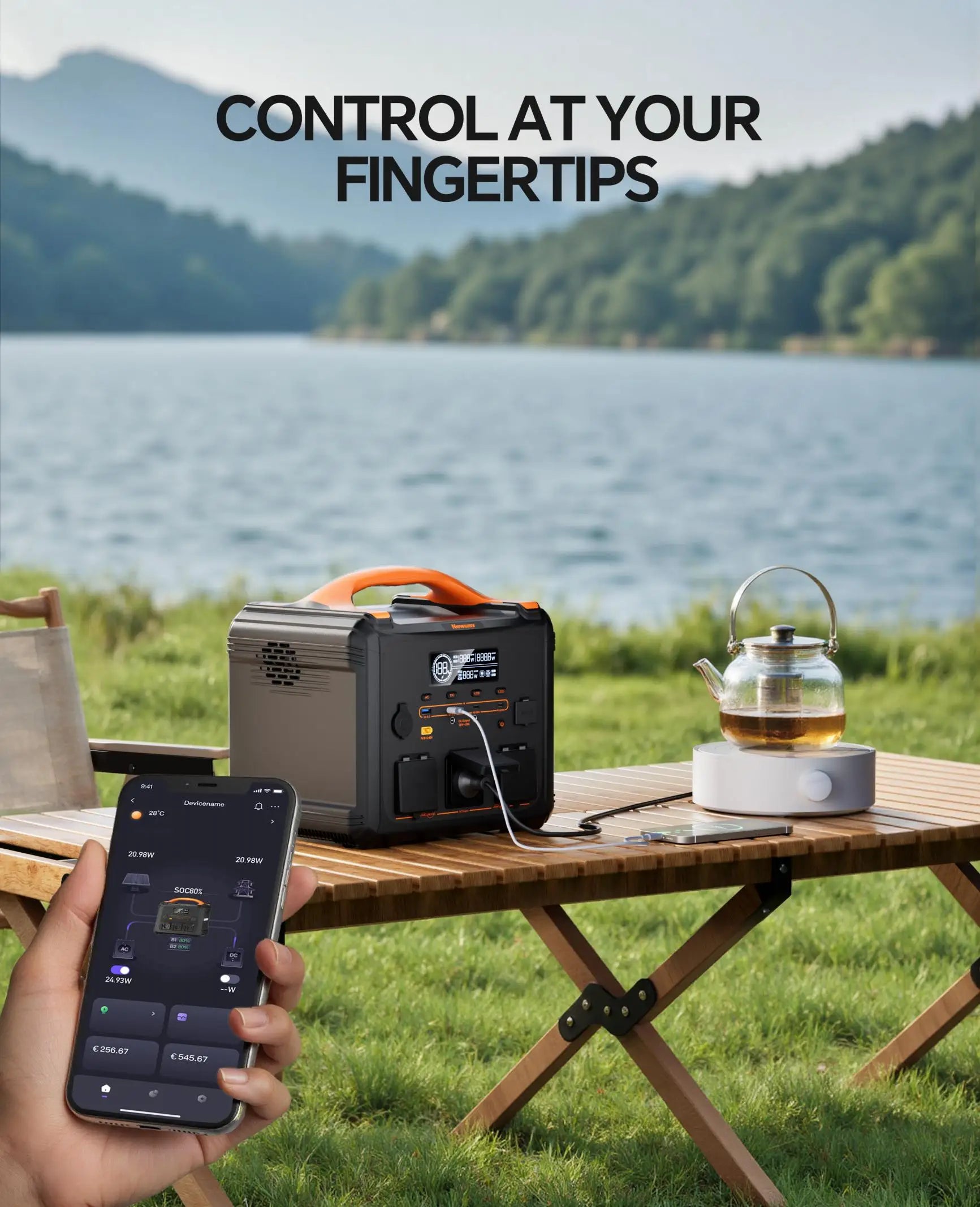 NEWSMY S1210 home backup power station